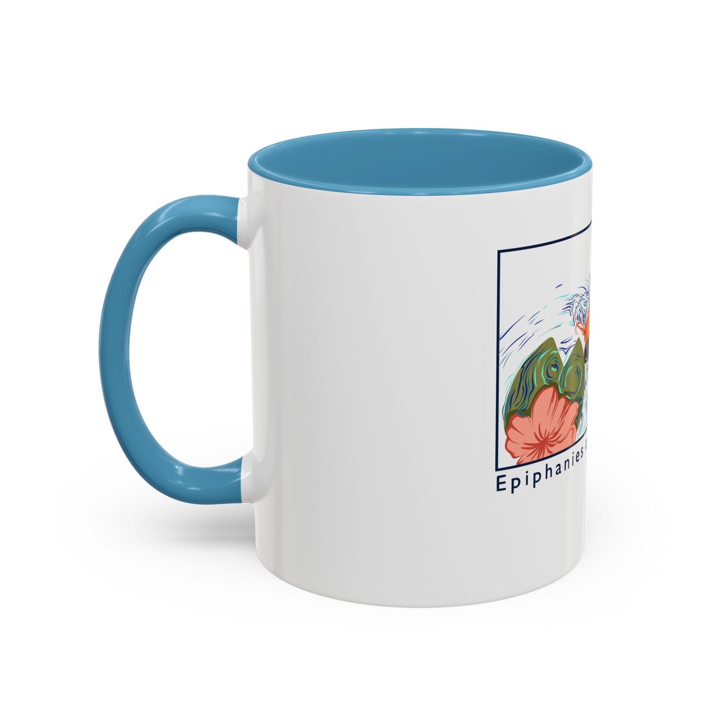 Coffee Mug with Koi Fish Design
