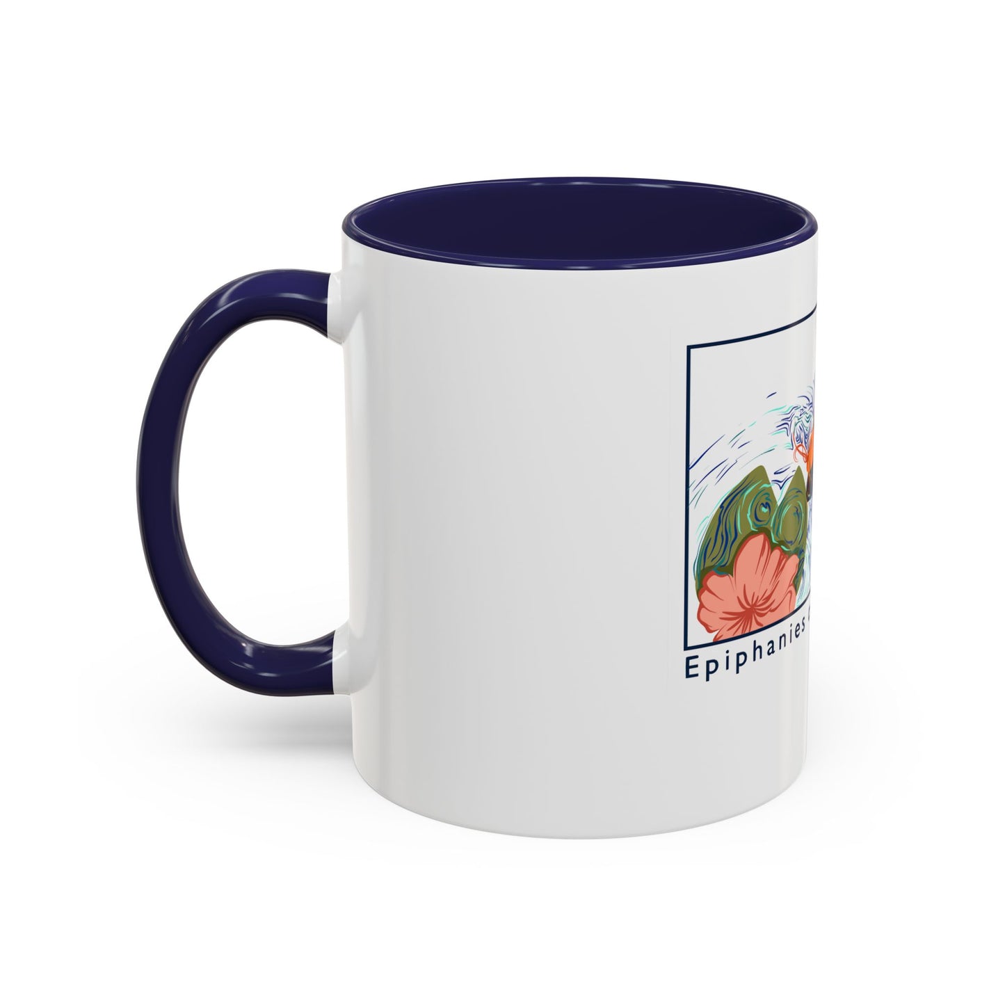 Coffee Mug with Koi Fish Design