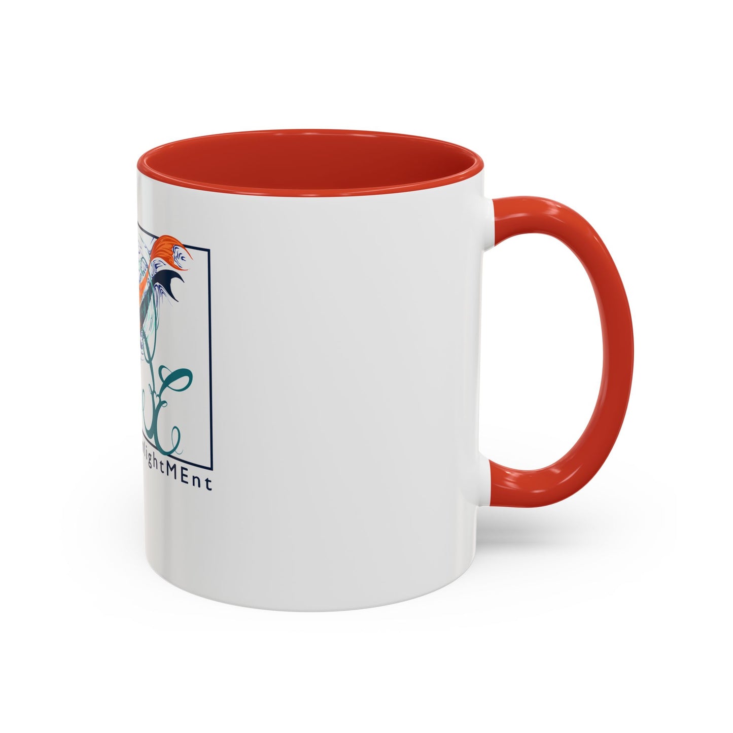 Coffee Mug with Koi Fish Design