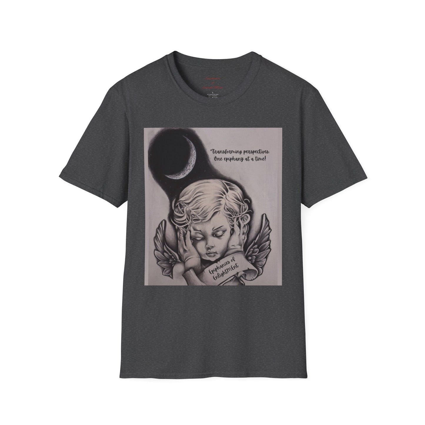 Angel Unisex Black T-Shirt