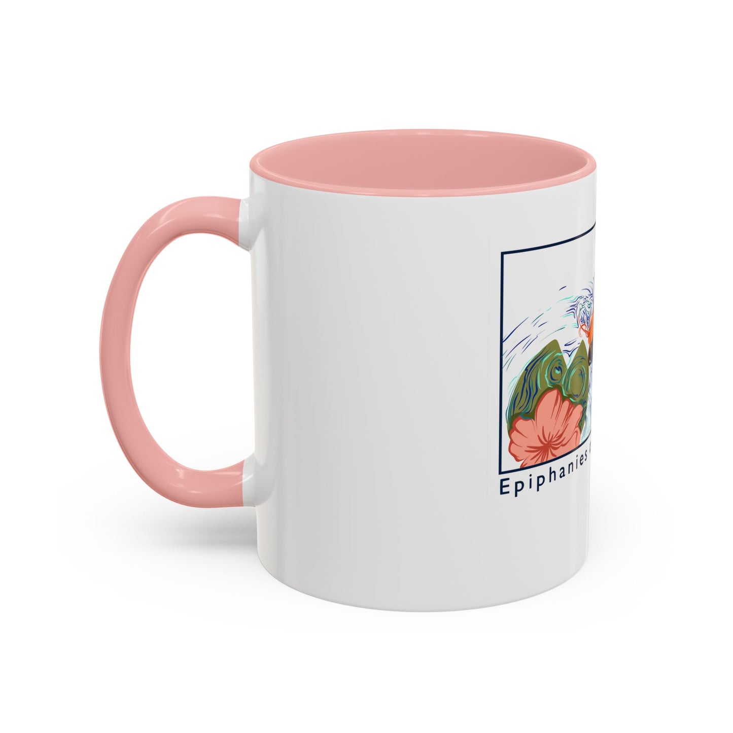 Coffee Mug with Koi Fish Design