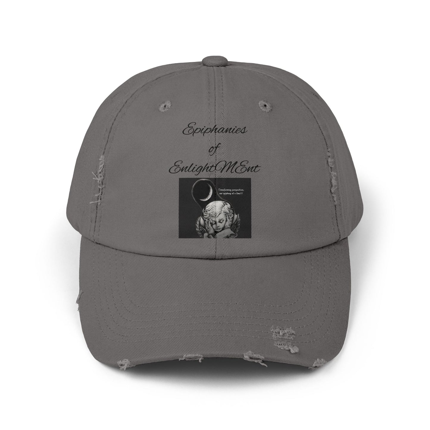 Distressed Cap Angel Design