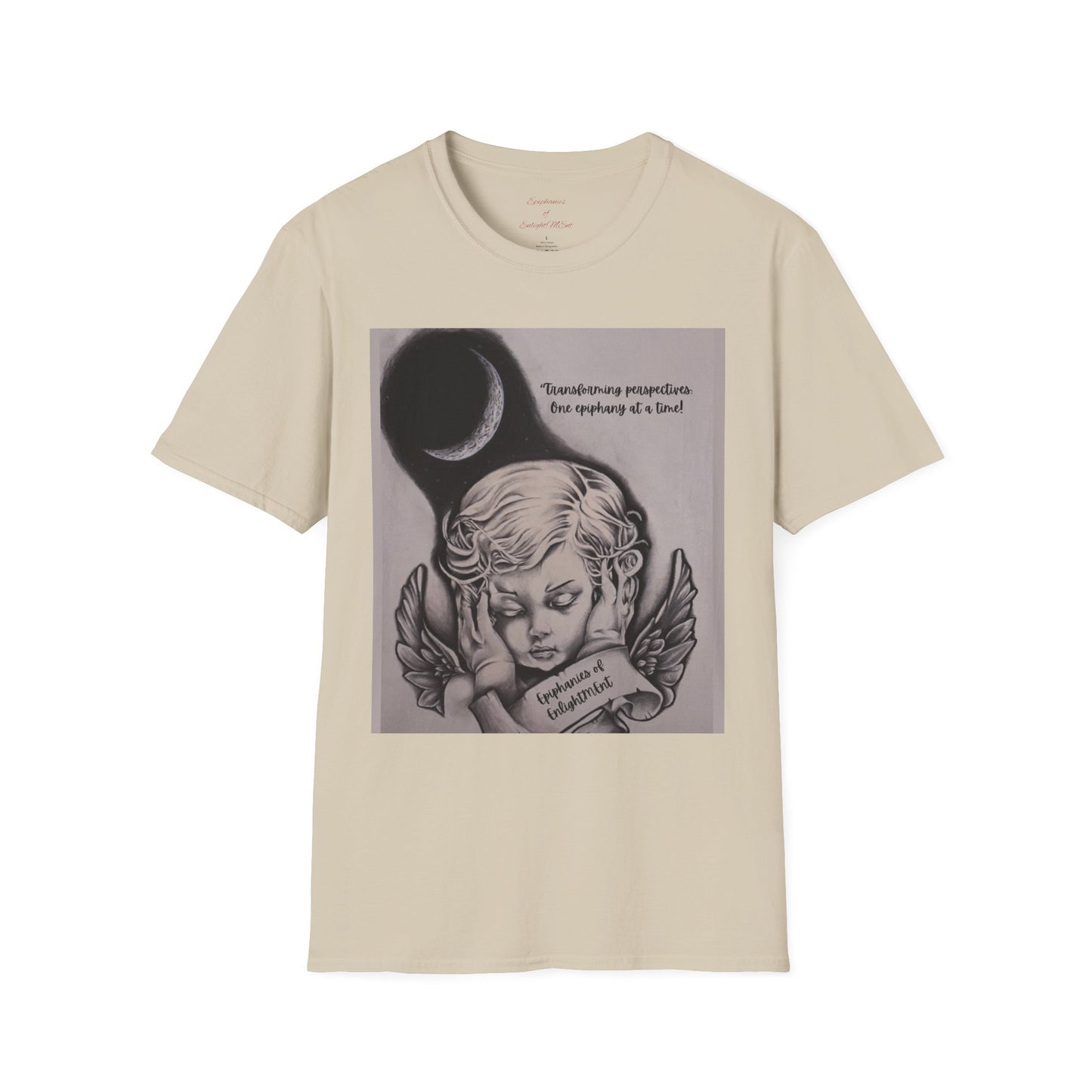 Angel Unisex Black T-Shirt