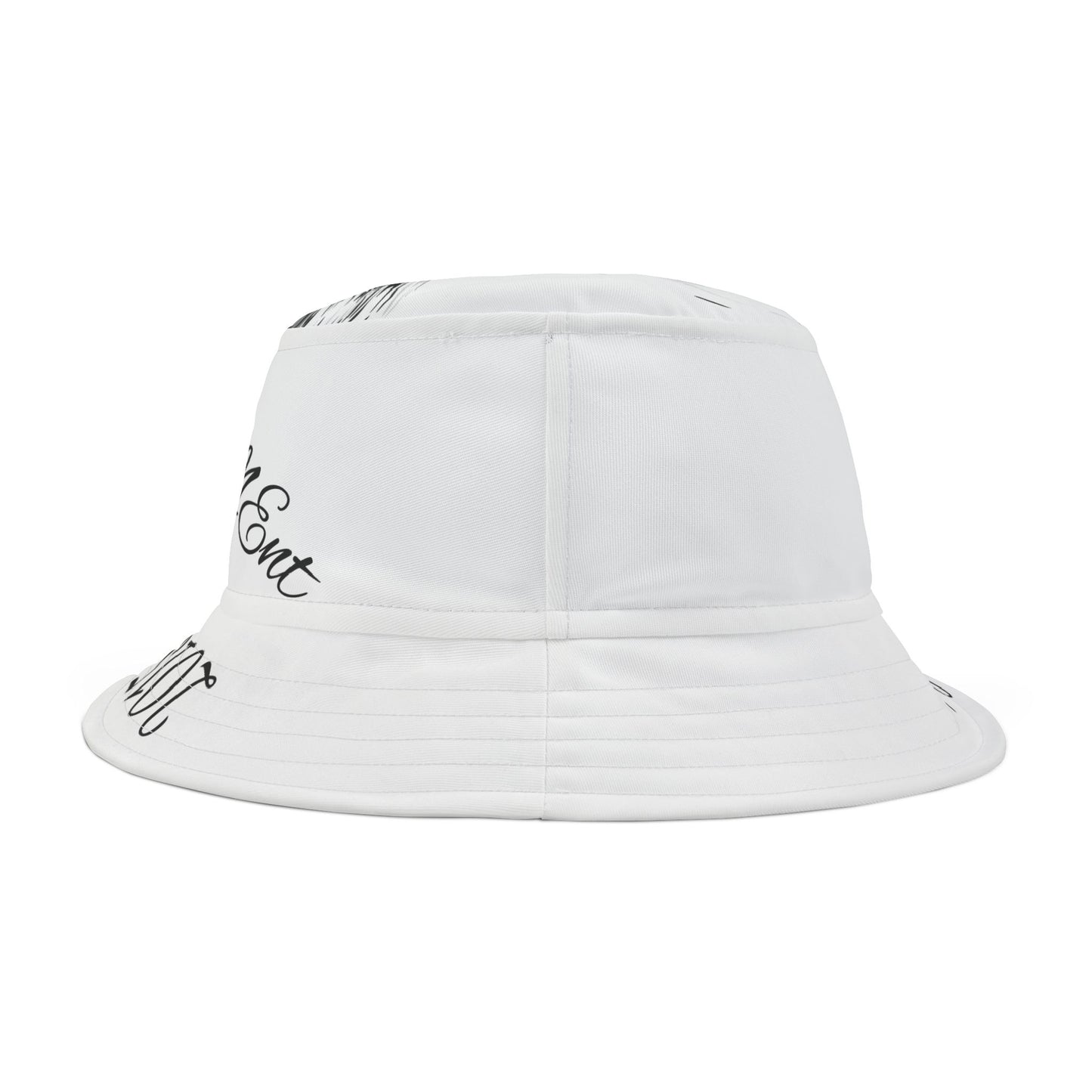 Bucket Hat with Psalm 23:4 Koi Fish Design