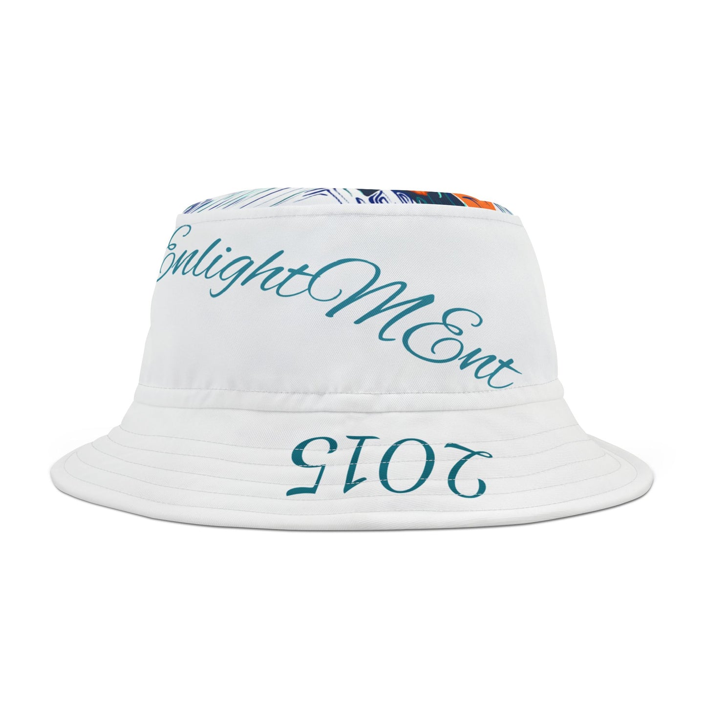 Bucket Hat with Psalm 23:4 Koi Fish Design