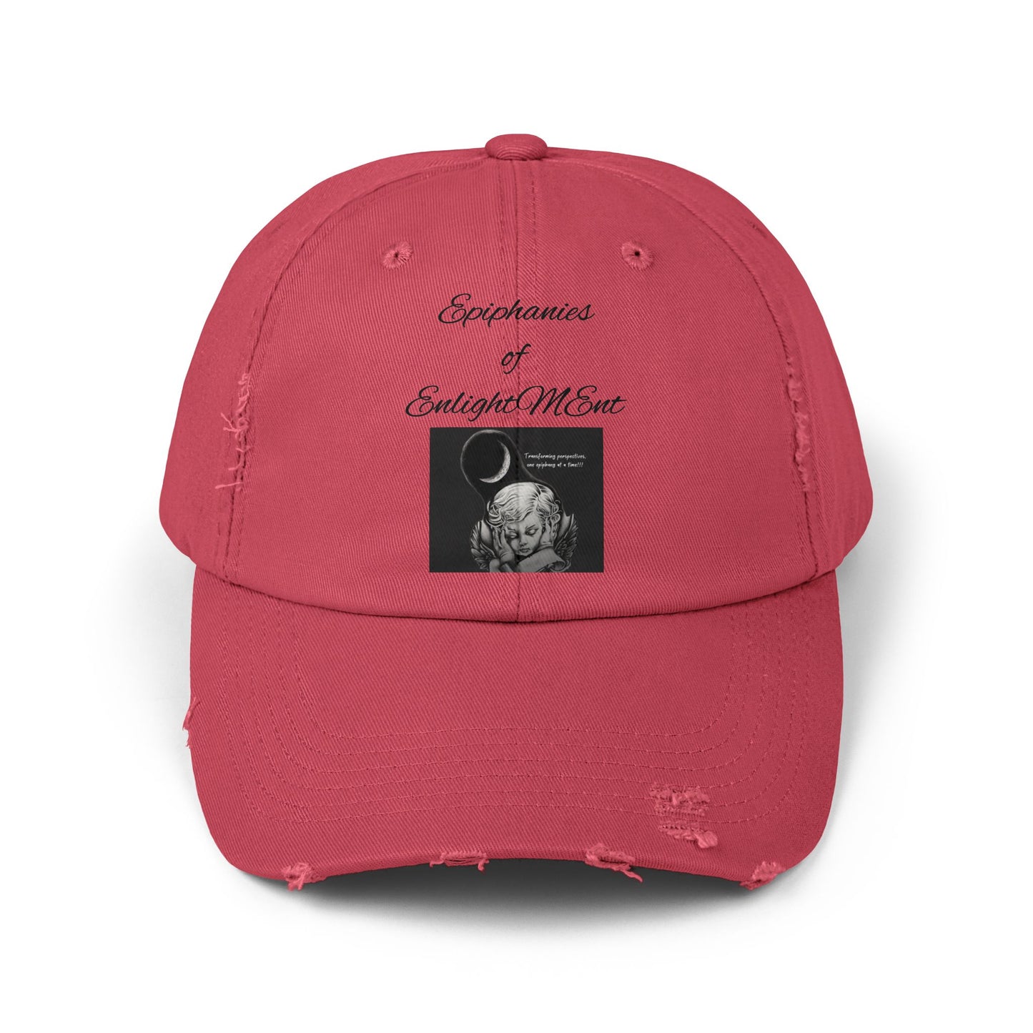 Distressed Cap Angel Design