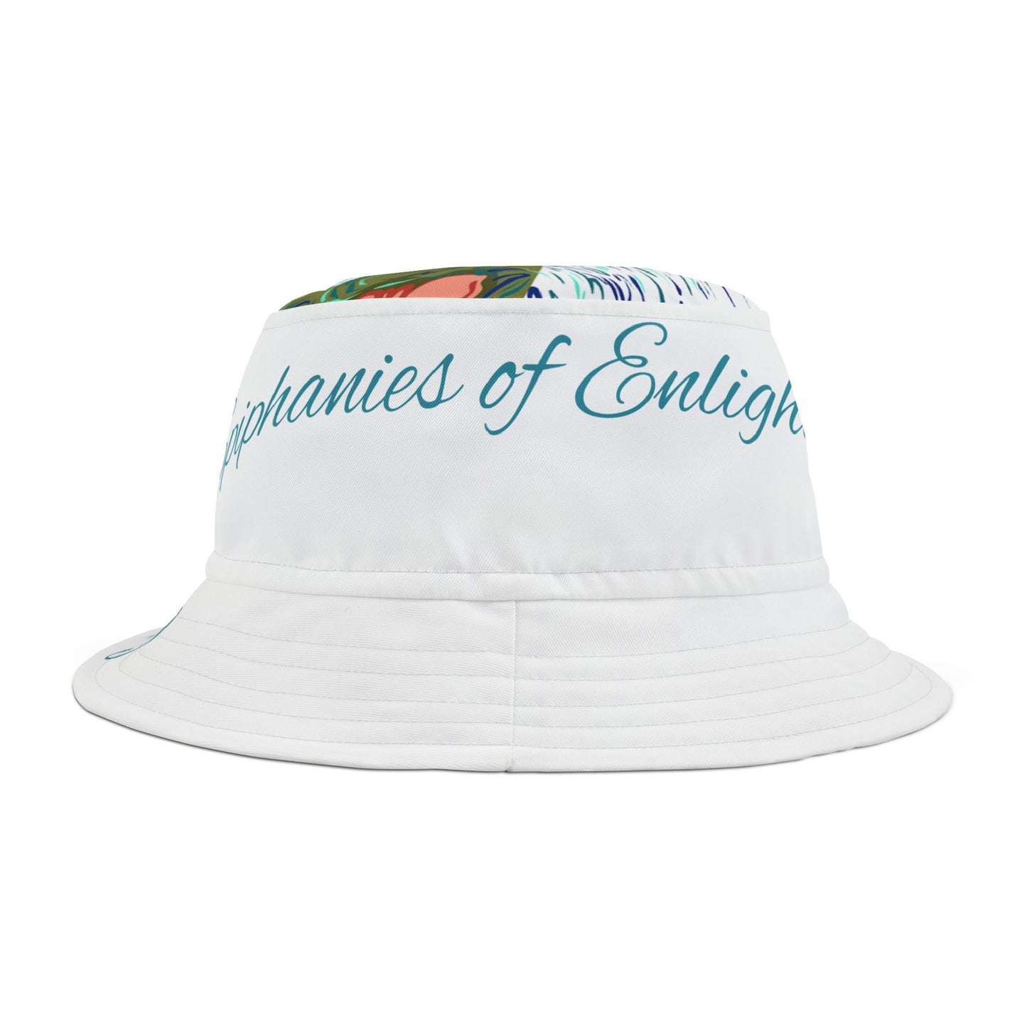 Bucket Hat with Psalm 23:4 Koi Fish Design