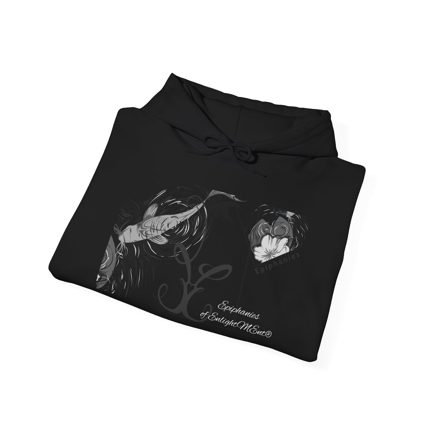 Koi Fish Hooded Sweatshirt - Educate, Empower, Encourage