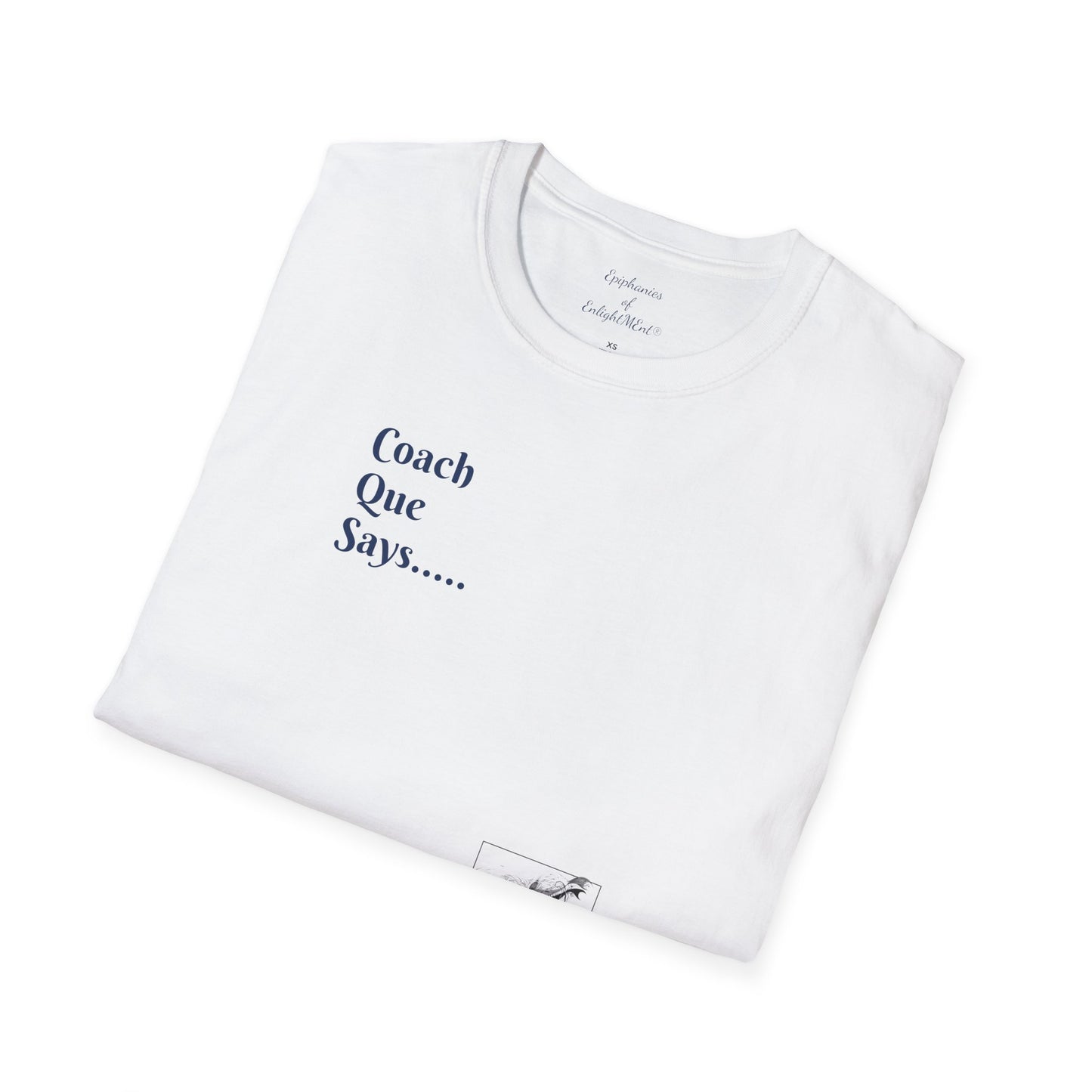 "Faith Can See What Others Cannot See" Christian Unisex T-Shirt | Coach Que x Epiphanies