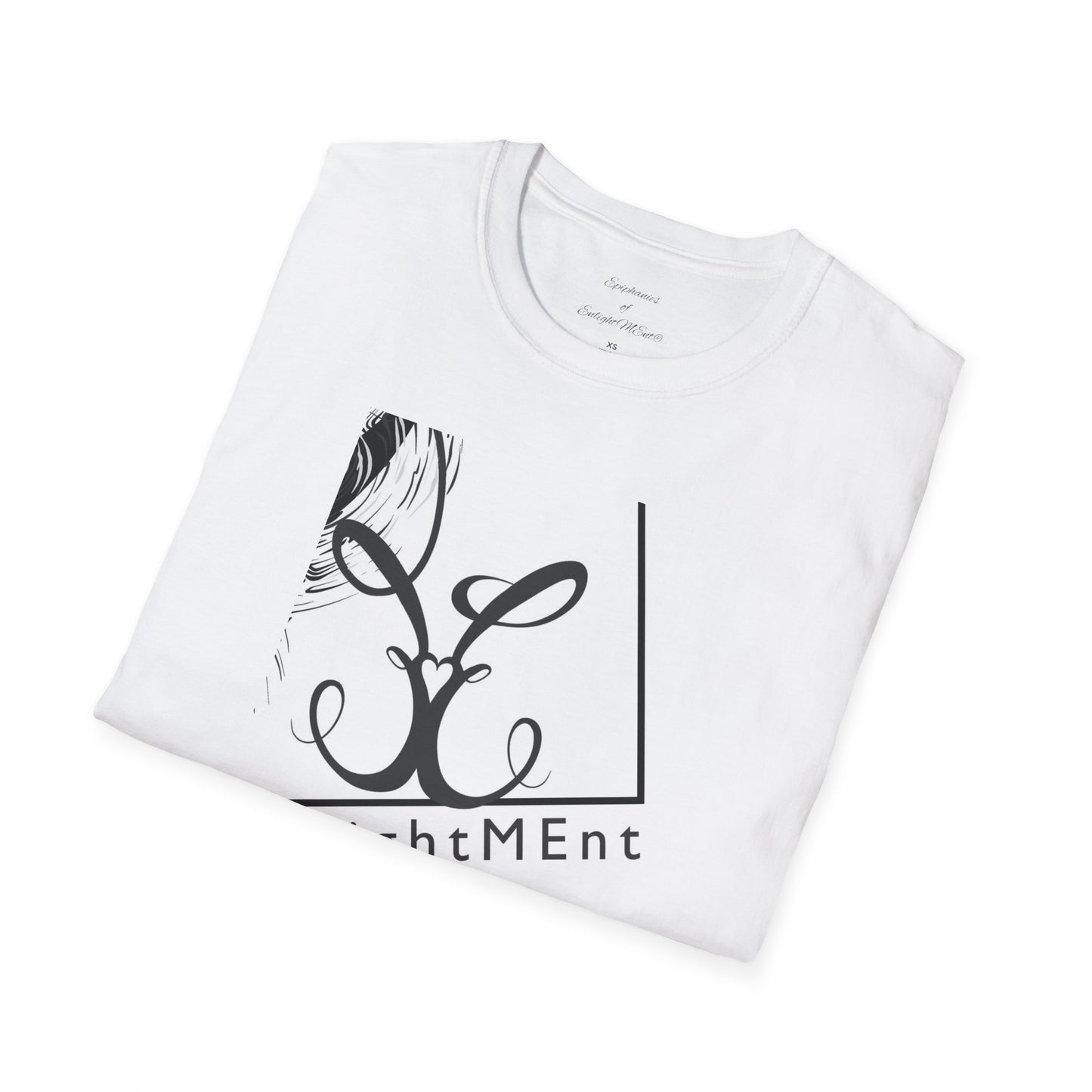 White Koi Fish Unisex T-Shirt - Educate, Empower, Encourage Slogan