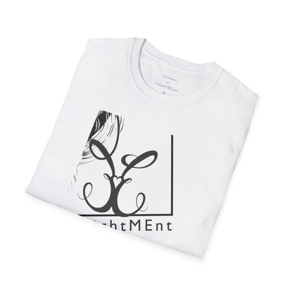 White Koi Fish Unisex T-Shirt - Educate, Empower, Encourage Slogan