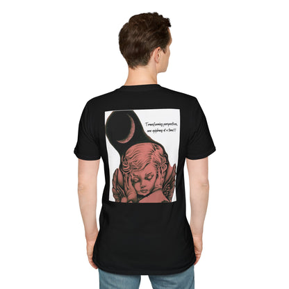 Red Angel Unisex Black T-Shirt