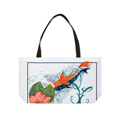 Koi Fish Weekender-Tote Bag 24" Travel Bag