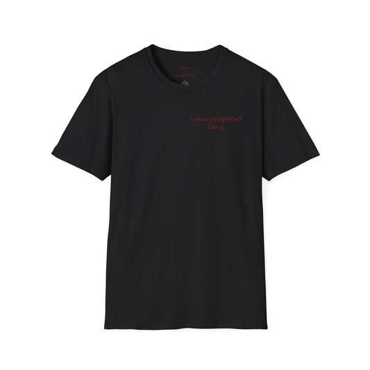 Red Angel Unisex Black T-Shirt