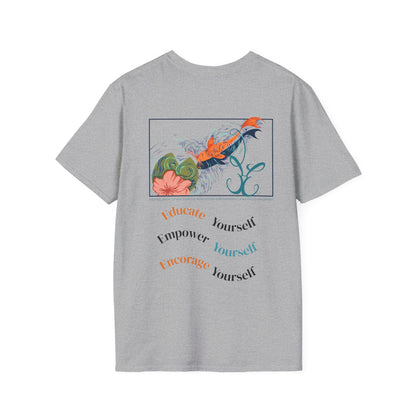 Colorful Koi Fish T-Shirt-Unisex Cotton Tee