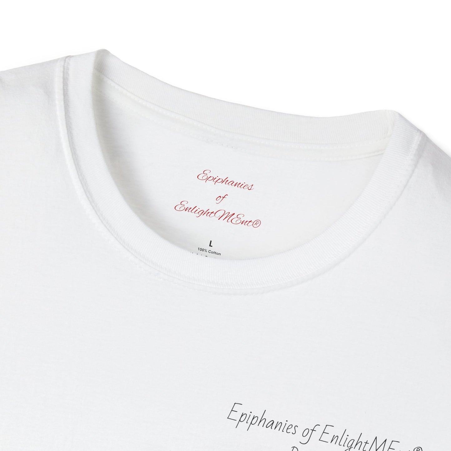 Angel Drawing Unisex White T-Shirt