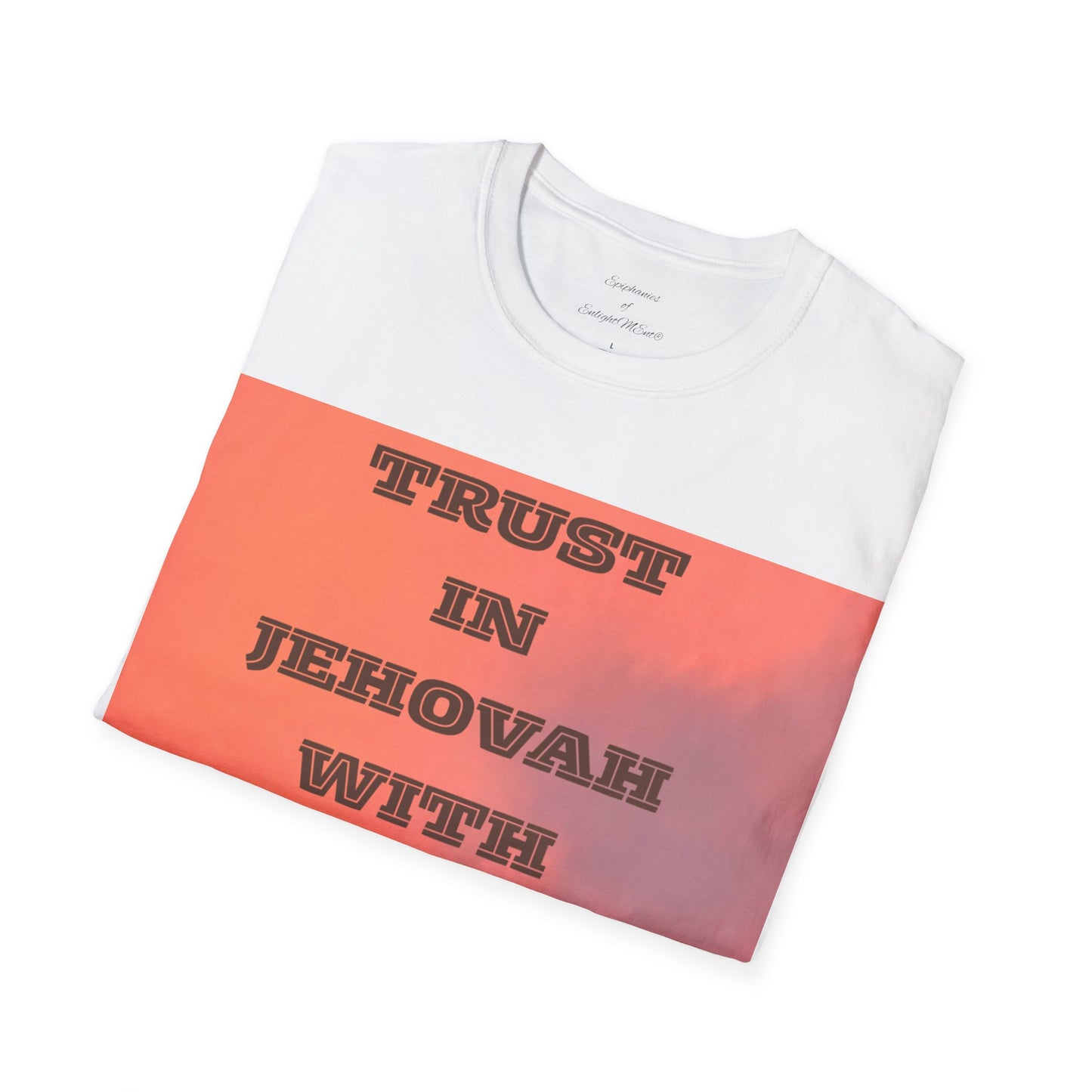 Koi Fish "Don't Judge Me" Unisex White T-Shirt | Epiphanies of EnlightMEnt®
