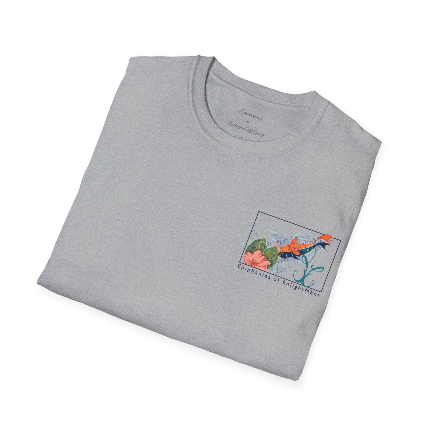 Colorful Koi Fish T-Shirt-Unisex Cotton Tee