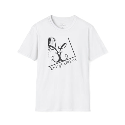 White Koi Fish Unisex T-Shirt - Educate, Empower, Encourage Slogan