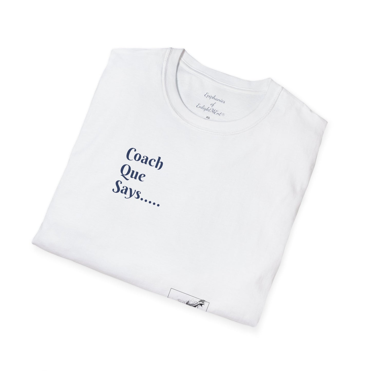 "Just Because My Sin Doesn't Look Like Yours" Christian Unisex T-Shirt | Coach Que x Epiphanies