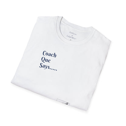 "There's Nothing Wrong With Going to Therapy or Asking for Help" Unisex T-Shirt | Coach Que x Epiphanies