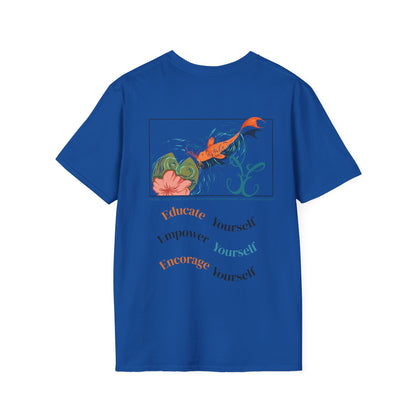 Colorful Koi Fish T-Shirt-Unisex Cotton Tee