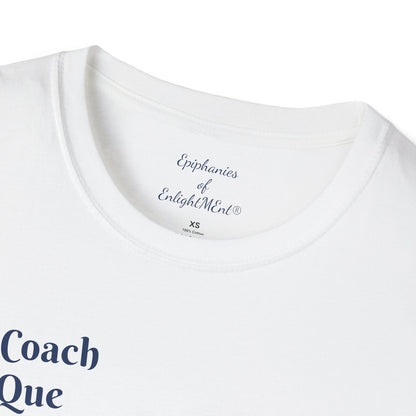 "There's Nothing Wrong With Going to Therapy or Asking for Help" Unisex T-Shirt | Coach Que x Epiphanies