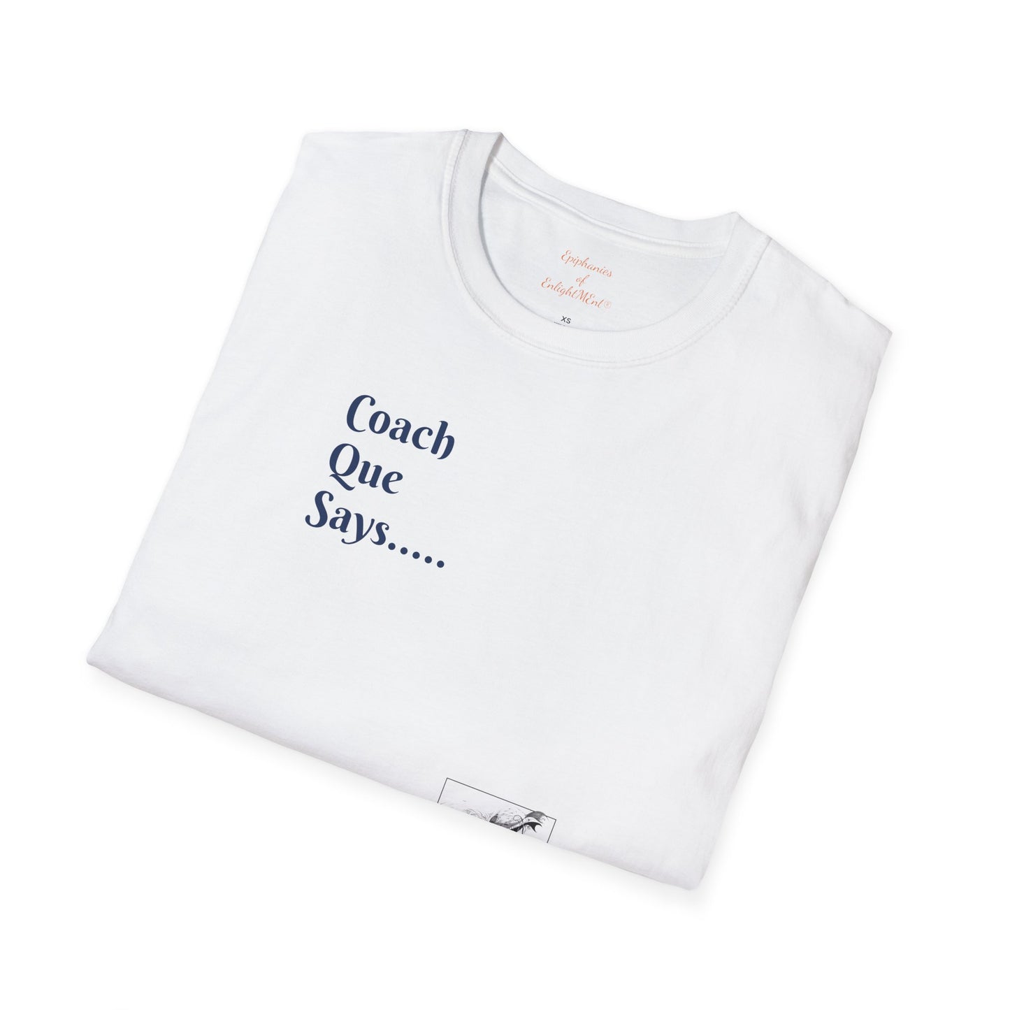 Psalm 46 Christian Unisex T-Shirt | Coach Que x Epiphanies of EnlightMEnt®