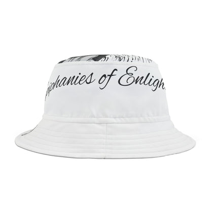 Bucket Hat with Psalm 23:4 Koi Fish Design