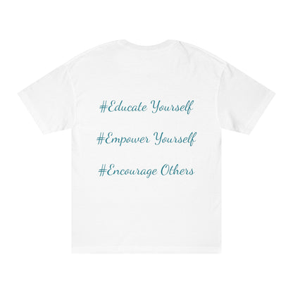 Colorful Koi Fish Unisex Classic Tee with Hashtags