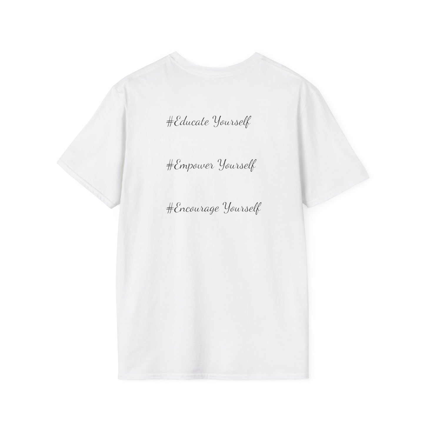 Koi Fish Unisex T-Shirt with Hashtags Design