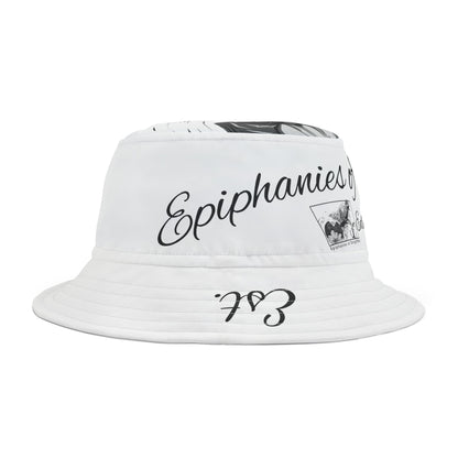 Bucket Hat with Psalm 23:4 Koi Fish Design