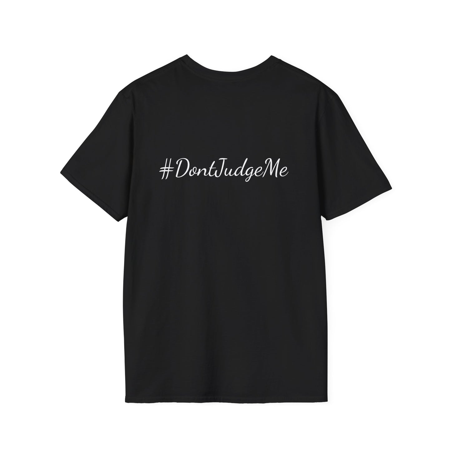 Koi Fish "Don't Judge Me" Unisex White T-Shirt | Epiphanies of EnlightMEnt®