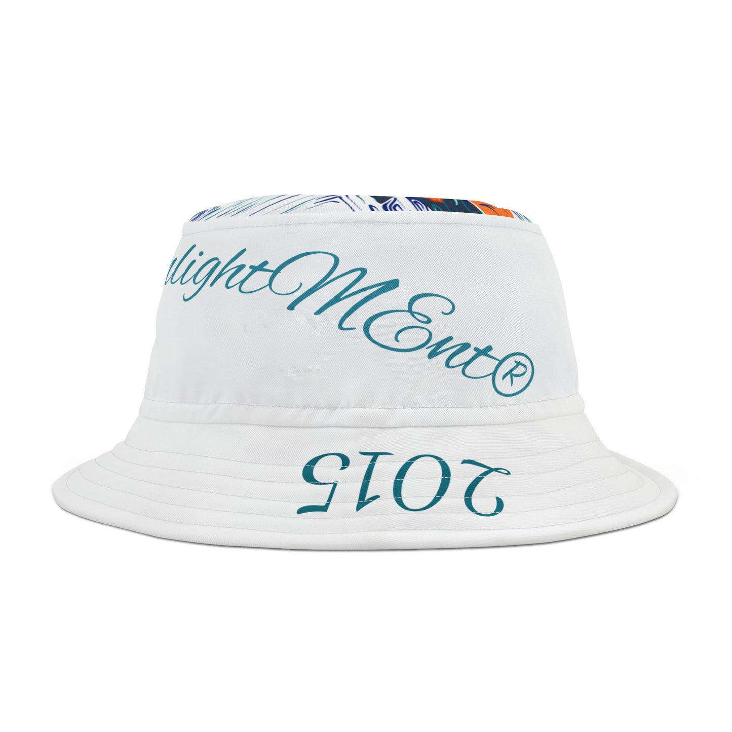 Colorful Koi Fish Bucket Hat with Psalm 23:4