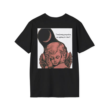 Red Angel Unisex Black T-Shirt