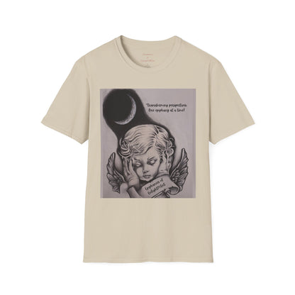 Angel  Unisex Black T-Shirt