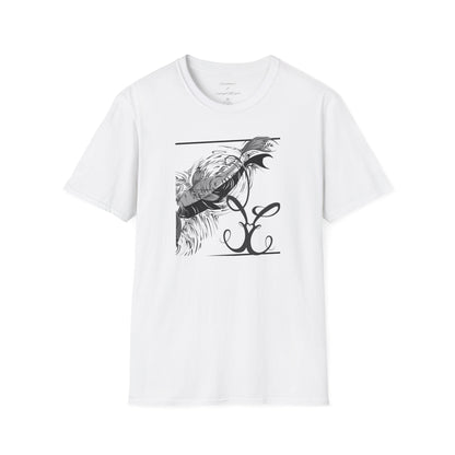 Koi Fish Unisex T-Shirt with Hashtags Design