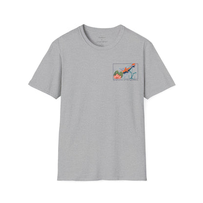 Colorful Koi Fish T-Shirt-Unisex Cotton Tee