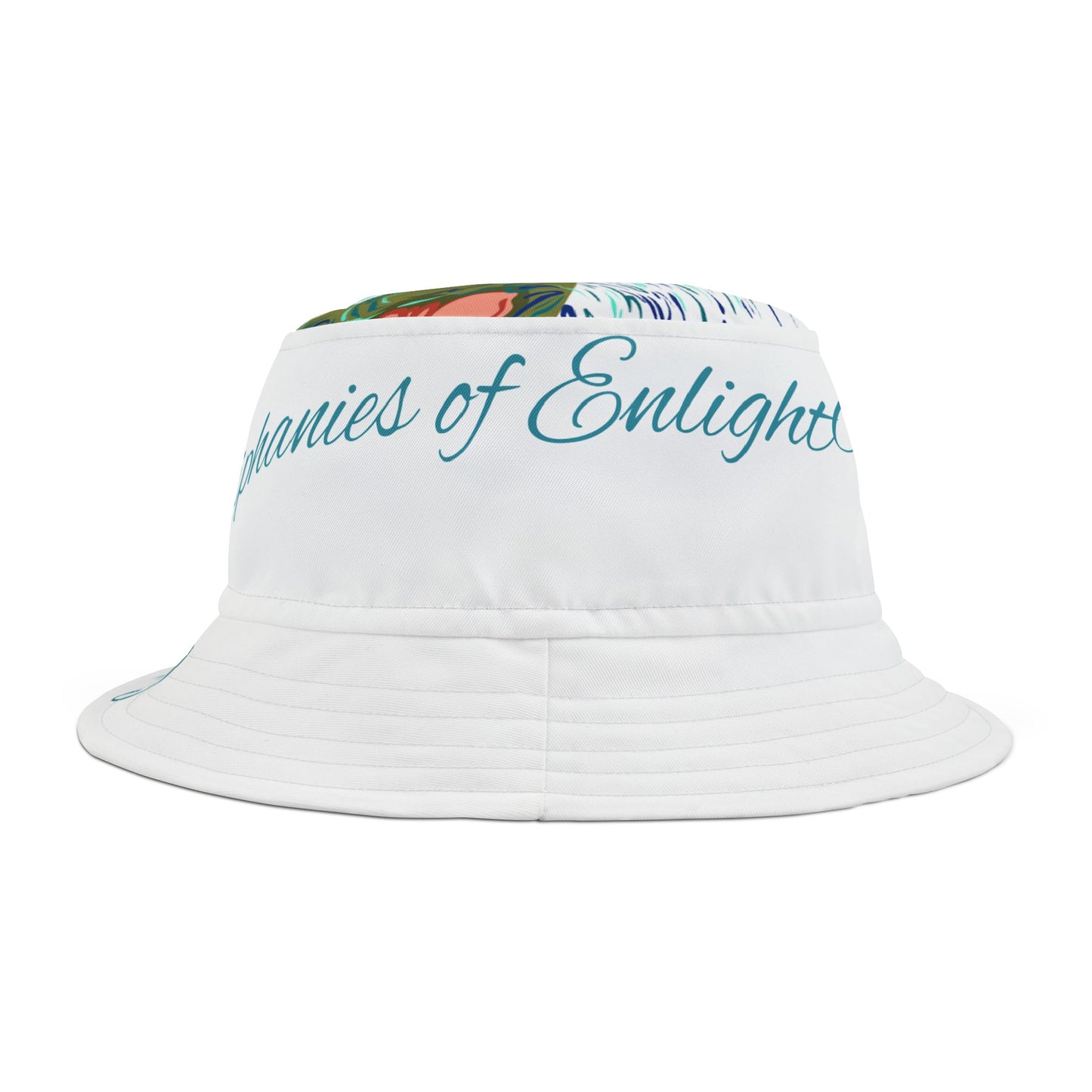 Colorful Koi Fish Bucket Hat with Psalm 23:4