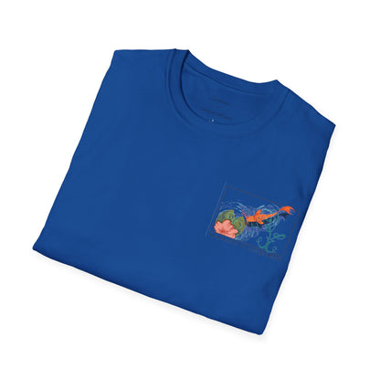 Colorful Koi Fish T-Shirt-Unisex Cotton Tee
