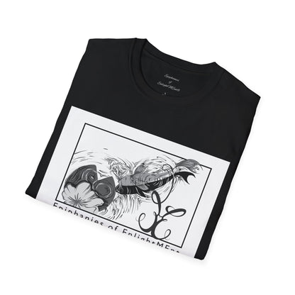 Koi Fish "Don't Judge Me" Unisex White T-Shirt | Epiphanies of EnlightMEnt®