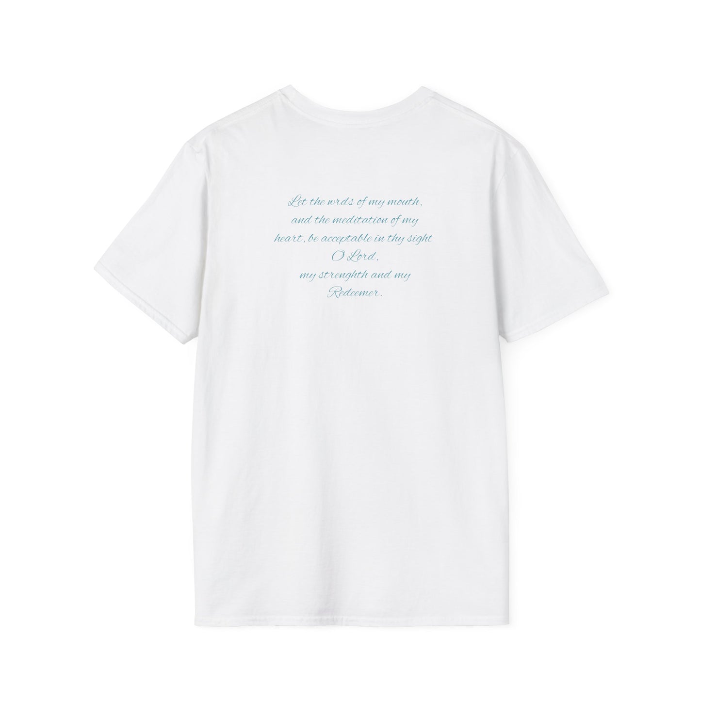 Christian Unisex T-Shirt with Psalm 19:14 and Epiphanies of EnlightMEnt