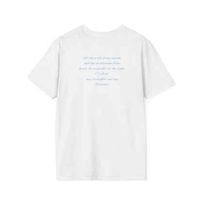 Christian Unisex T-Shirt with Psalm 19:14 and Epiphanies of EnlightMEnt