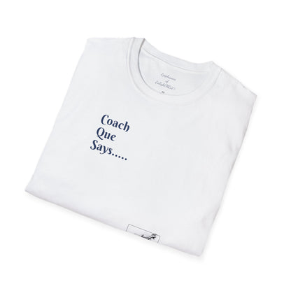 "Sometimes It Takes God and Both His Sandals" Christian Unisex T-Shirt | Coach Que x Epiphanies