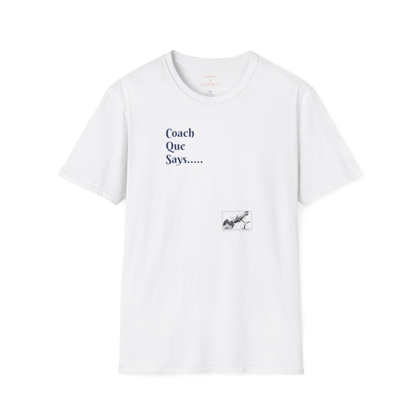 Psalm 46 Christian Unisex T-Shirt | Coach Que x Epiphanies of EnlightMEnt®