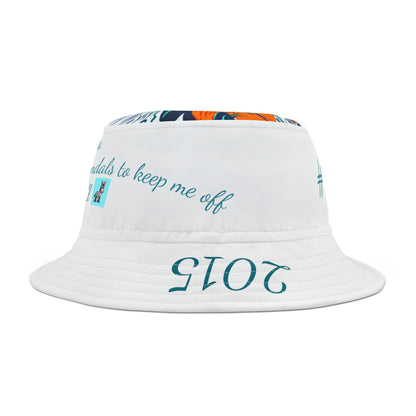 Colorful Koi Fish Bucket Hat with Donkey