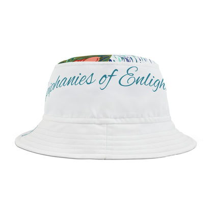 Bucket Hat with Psalm 23:4 Koi Fish Design
