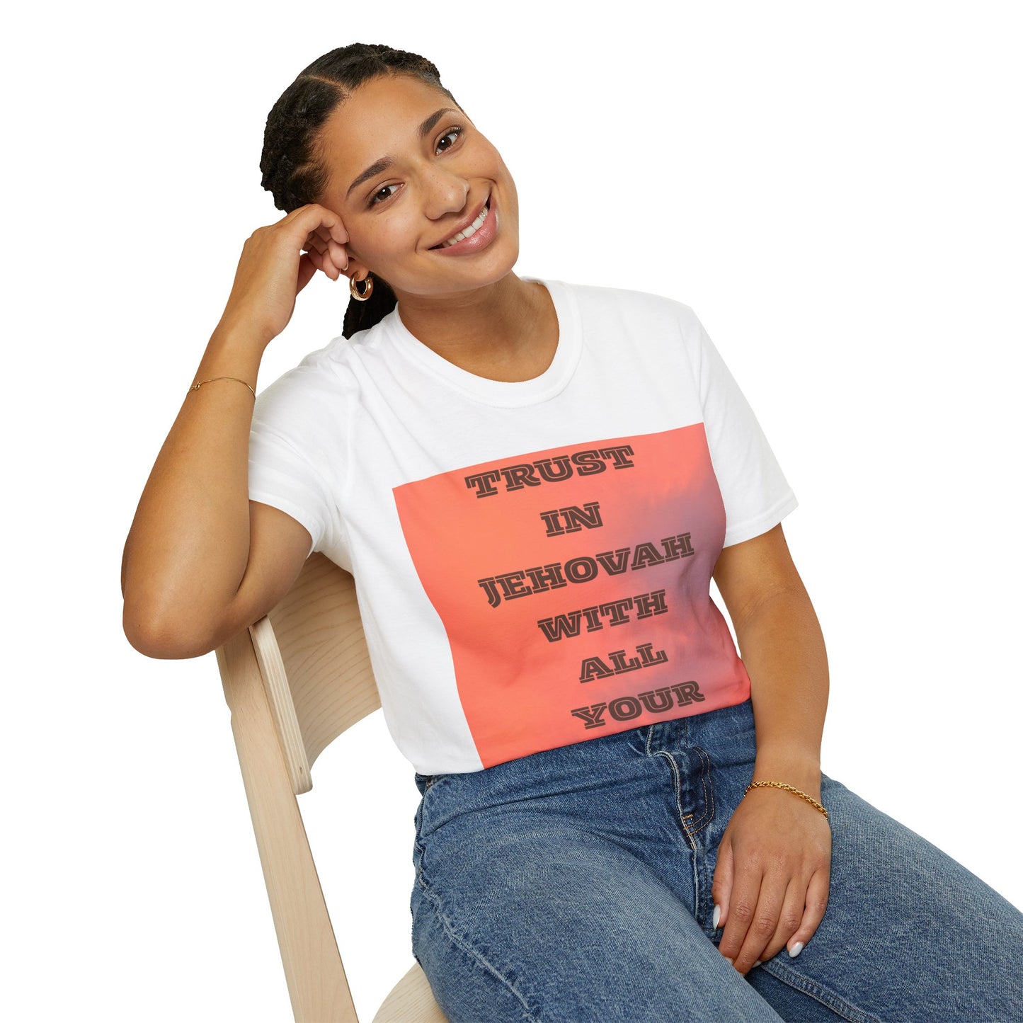 Koi Fish "Don't Judge Me" Unisex White T-Shirt | Epiphanies of EnlightMEnt®